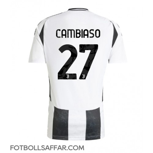 Juventus Andrea Cambiaso #27 Hemmatröja 2024-25 Kortärmad